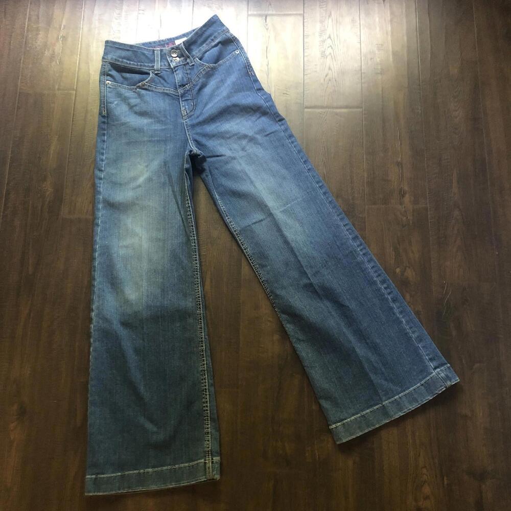 Cruel Girl Blue Wide-Leg Jeans